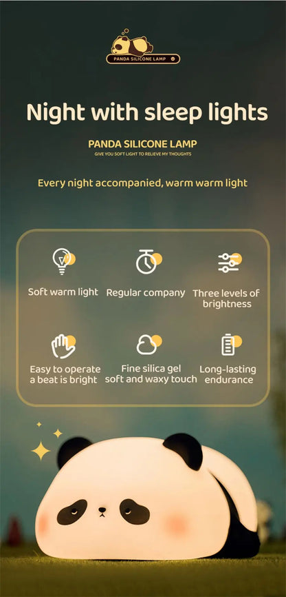 Panda Night Light | مصباح الباندا الليلي