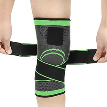 Black Knee Support Brace – Adjustable Compression