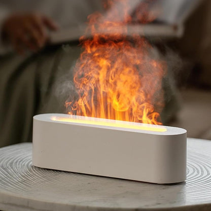 Home Flame Aroma Diffuser | موزع العطر المنزلي بتأثير اللهب
