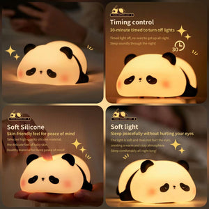 Panda Silicone Night Lamp | مصباح الباندا السيليكون الليلي